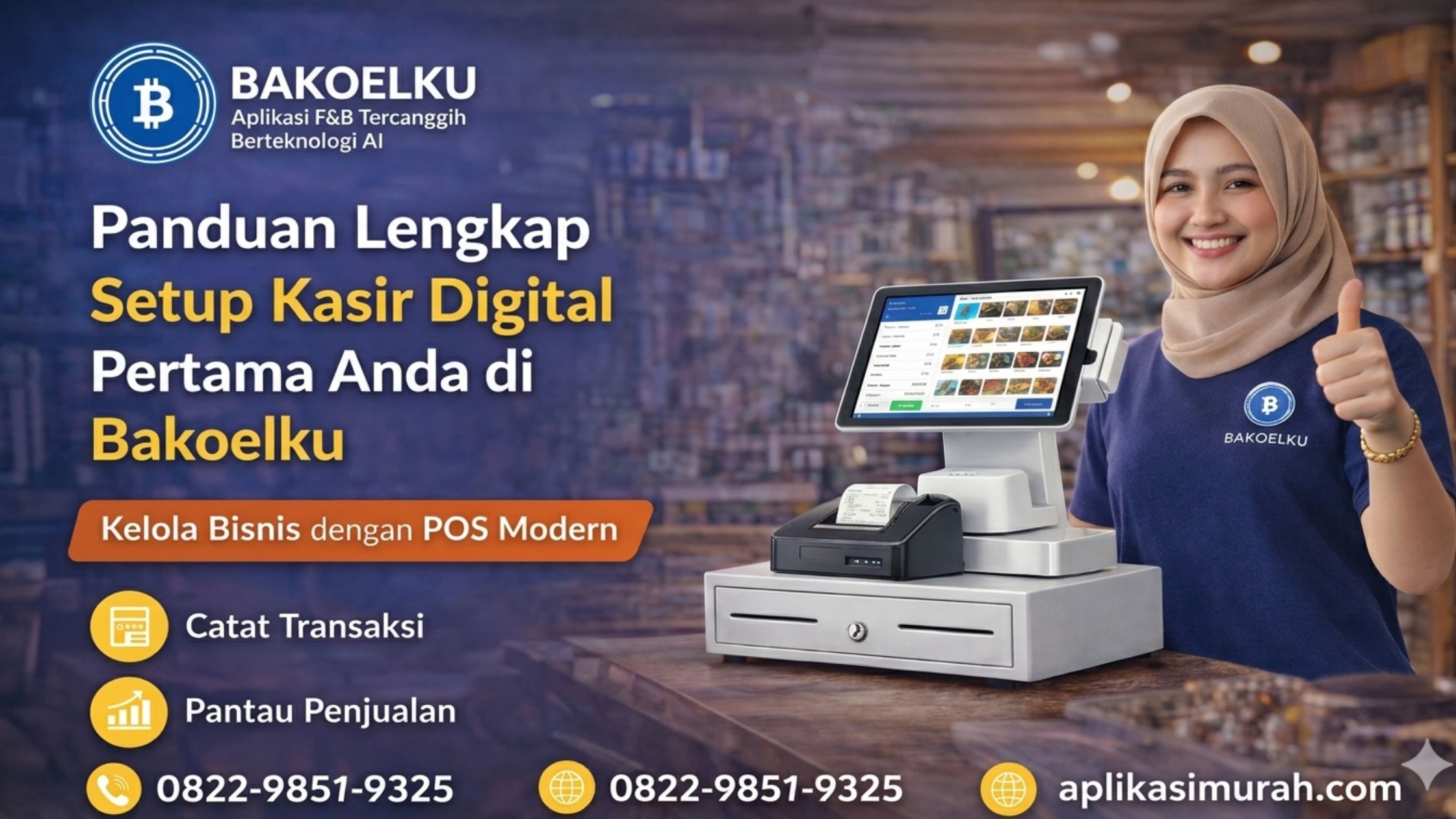Panduan Lengkap Setup Kasir Digital Pertama Anda di Bakoelku  Di era digital saat ini,